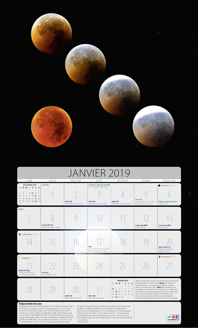 CALENDRIER 2019